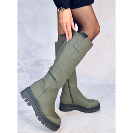 Botas de montar para mujer Gibbs Army Green verde 5