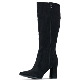 Botas altas de mujer negras negro 1 Botas altas de mujer negras negro 1