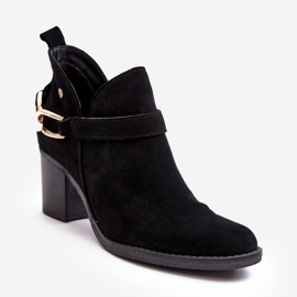 Botas Mujer Ante Tacón Alto Maciejka 06247-01 Negro 1 Botas Mujer Ante Tacón Alto Maciejka 06247-01 Negro 1