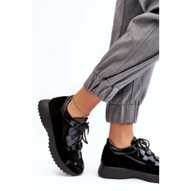 Deportivas Mujer Piel Charol M01/2 Zazoo Negro 3