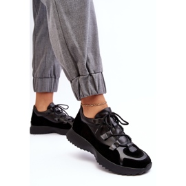 Deportivas Mujer Piel M01/2 Zazoo Negro 4