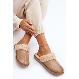 Pantuflas aislantes para mujer Inblu EK000010 Beige 1