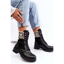 Botas Obreras De Mujer Con Calcetín Negro Hakina 2