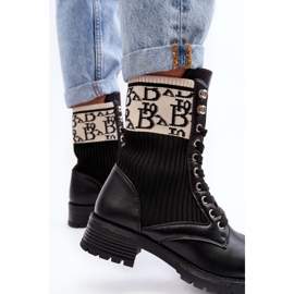 Botas Obreras De Mujer Con Calcetín Negro Hakina 6