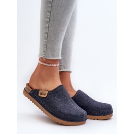Zapatillas de Estar por casa Mujer Inblu DJ000010 Pantuflas Azul Marino 1