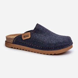 Zapatillas de Estar por casa Mujer Inblu DJ000010 Pantuflas Azul Marino 6