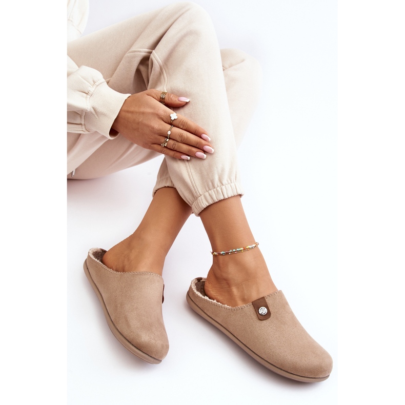 Zapatillas de Estar por casa Mujer Inblu GF000011 Beige 1