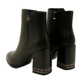 Botas aisladas negras de mujeres con Filippo DBT4842/23 BK negro 8