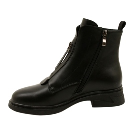 Filippo Botas de mujer aisladas para cremallera negro 2