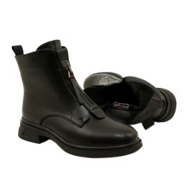 Filippo Botas de mujer aisladas para cremallera negro 5