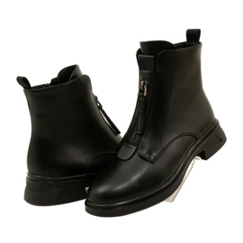 Filippo Botas de mujer aisladas para cremallera negro 4