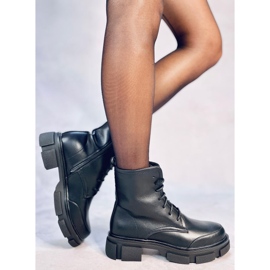 Botas con cordones Coley Negro 3