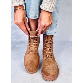 Botas con cordones Vecna Khaki marrón 1 Botas con cordones Vecna Khaki marrón 1