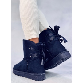 Botas de nieve Emusy con lazos Stella Blue azul 1 Botas de nieve Emusy con lazos Stella Blue azul 1