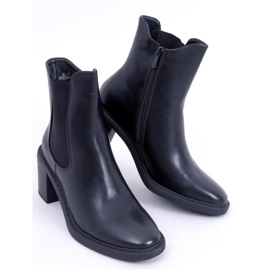 Botines de tacón Classic Clea Negro 4