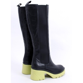 Botas con suela de color de Woods NEGRO/AZUL 1 Botas con suela de color de Woods NEGRO/AZUL 1