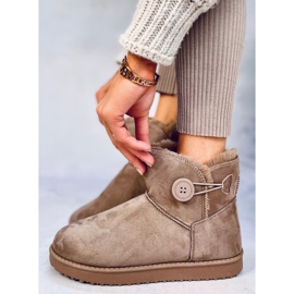 Botas de nieve mujer Arnette Caqui beige 5