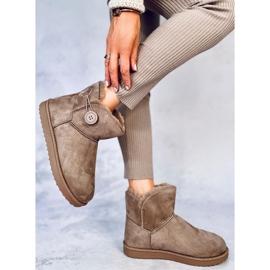 Botas de nieve mujer Arnette Caqui beige 1