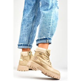 Botas de mujer con aislamiento beige de Hanly 3