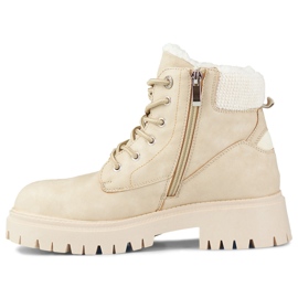 Botas de mujer con aislamiento beige de Hanly 5