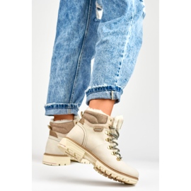 Botas aislantes beige para mujer 1