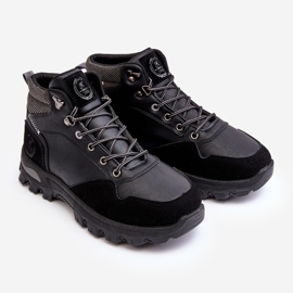 Zapatos Trekking Trapper Con Cordones Hombre Negro Salomene 1 Zapatos Trekking Trapper Con Cordones Hombre Negro Salomene 1