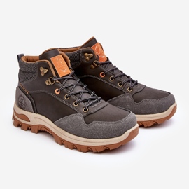 Zapatos Trekking Trapper Con Cordones Hombre Gris Salomene 1 Zapatos Trekking Trapper Con Cordones Hombre Gris Salomene 1