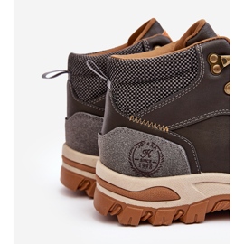 Zapatos Trekking Trapper Con Cordones Hombre Gris Salomene 2