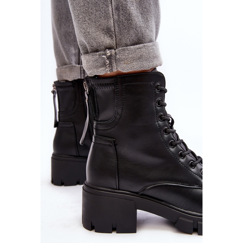 Vinceza Botas de trabajo con cremallera y aislamiento para mujer negras de Evrarda negro 1 Vinceza Botas de trabajo con cremallera y aislamiento para mujer negras de Evrarda negro 1