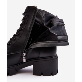 Vinceza Botas de trabajo con cremallera y aislamiento para mujer negras de Evrarda negro 4
