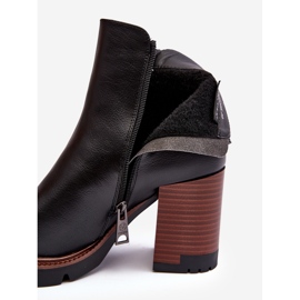 Vinceza Botines Mujer Piel Negro Brittney 4