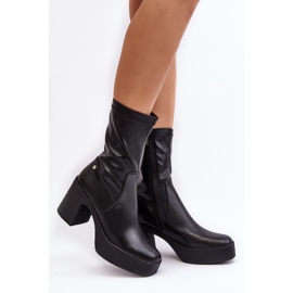 Botines Mujer Piel GOE MM2N4047 Negro 3