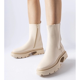 Botas Mombello aislantes beige 1