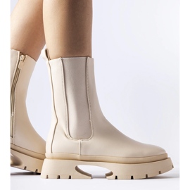 Botas Mombello aislantes beige 2