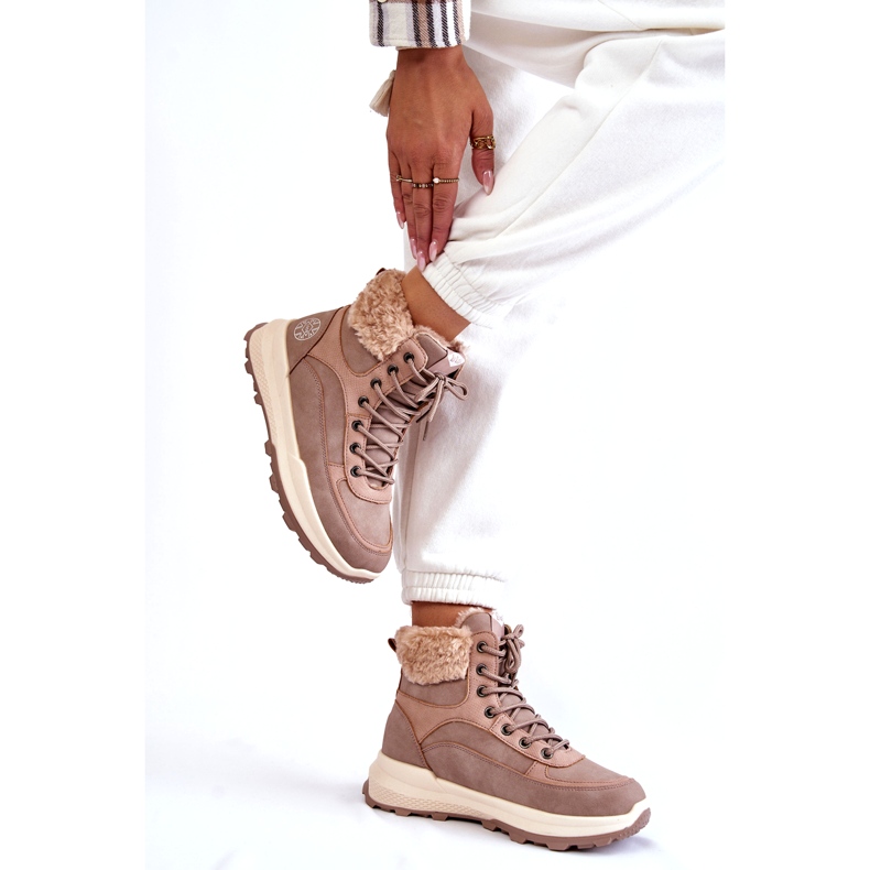 Botas aisladas para mujeres Lee Cooper LCJ-22-44-1363 Pink rosa 1