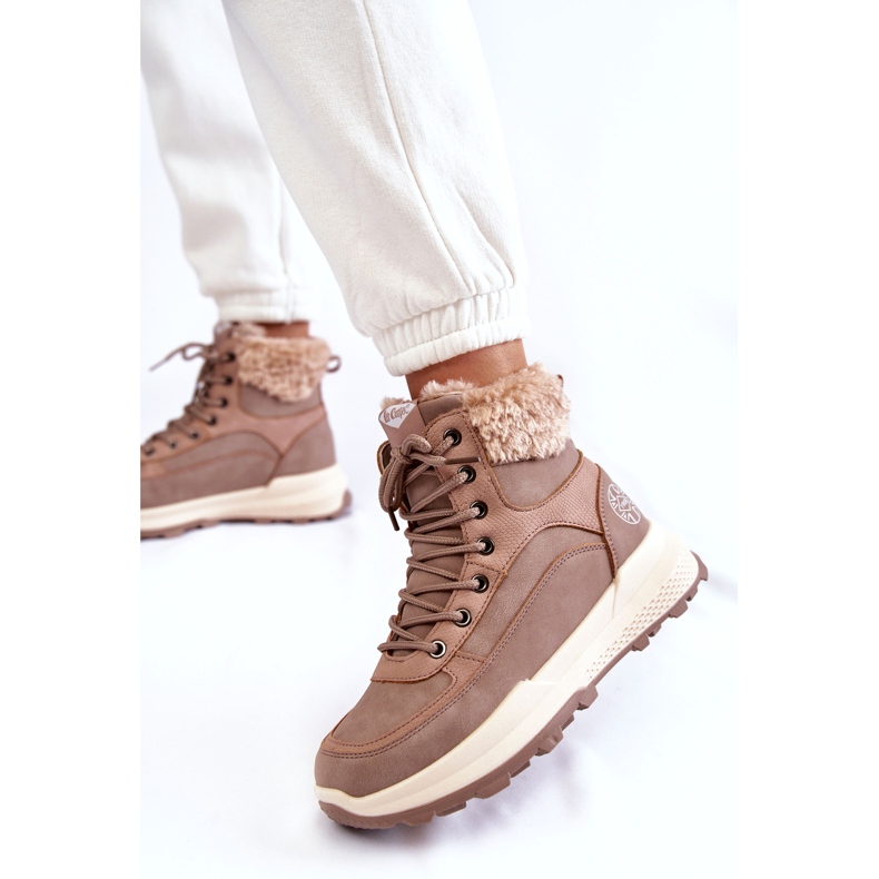 Botas aisladas para mujeres Lee Cooper LCJ-22-44-1363 Pink rosa 2