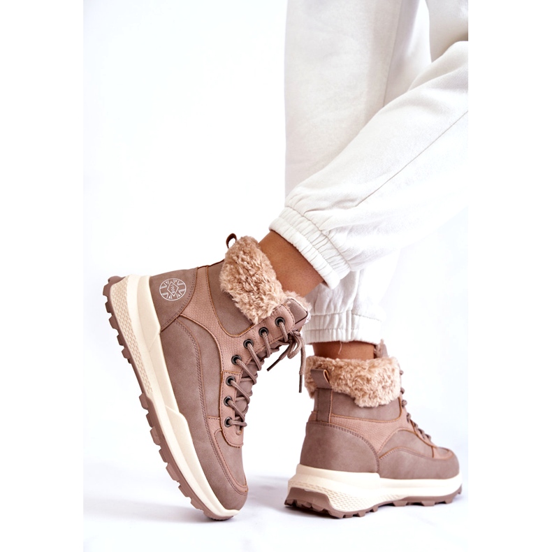 Botas aisladas para mujeres Lee Cooper LCJ-22-44-1363 Pink rosa 4