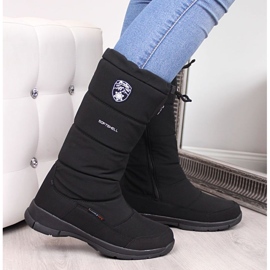 Botas de nieve impermeables American Club W AM613 negro 2