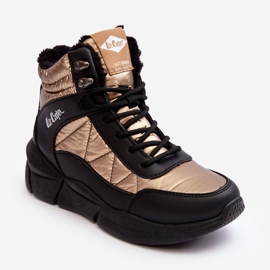 Botas de mujer aisladas con plataforma Lee Cooper LCJ-23-44-1986L Dorado 2
