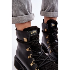 Botas Trapper Mujer de Piel GOE MM2N4082 Negro 8