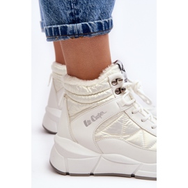 Botas de mujer aisladas con plataforma Lee Cooper LCJ-23-44-1983L Blanco 9