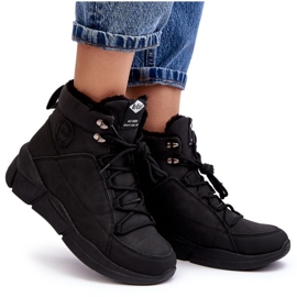 Botas aisladas con plataforma para mujer Lee Cooper LCJ-23-44-1979L Negro 9