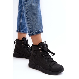 Botas aisladas con plataforma para mujer Lee Cooper LCJ-23-44-1979L Negro 4