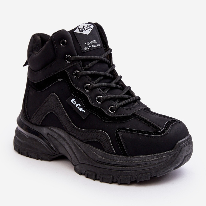 Botas Trapper para mujer cálidas con cordones Lee Cooper LCJ-23-44-1976L Negro 2