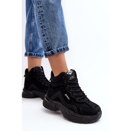 Botas Trapper para mujer cálidas con cordones Lee Cooper LCJ-23-44-1976L Negro 5