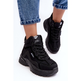 Botas Trapper para mujer cálidas con cordones Lee Cooper LCJ-23-44-1976L Negro 7