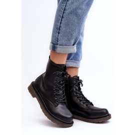 Botas Trapper Mujer Con Cremallera Negro Mibrasa 2