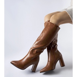 Botas de tacón Glassboro marrones marrón 1 Botas de tacón Glassboro marrones marrón 1