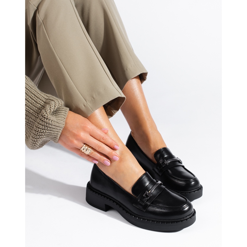 W. Potocki Zapatos de mujer elegantes negros de Potocki 1