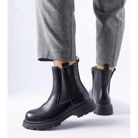 Botines Giacinta clásicos negros 2